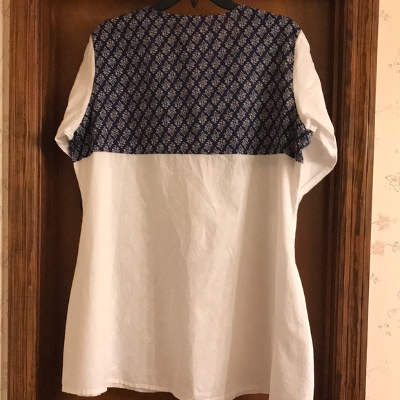 Rama’s mixed print tunic - Picture 8 of 13